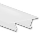 Abdeckung 46, weiß/matt, 200cm, für Eckprofil Mini12