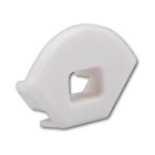 Endkappe EC88, mit Kabeldurchführung, für Eckprofil Mini10, 1 STK