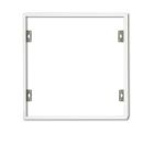 Aufbaurahmen, weiß RAL 9016, für LED Panel 625x625, Schnellmontage