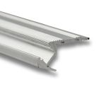 LED Treppenprofil Stufe12, Aluminium eloxiert, 200cm