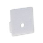 Endkappe EC221 weiß, mit Kabeldurchführung, für Fliesenprofil Wand10, 1 STK