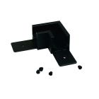 MagPro48 Eckschiene 90° horizontal, schwarz, nicht stromführend, für Aufbauschiene flat