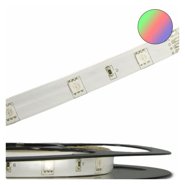 High End Stripe 5m - Flexibles LED Lichtband - 7,2W - RGB - 24V IP66