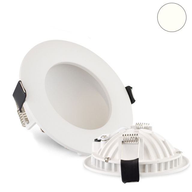 LED Einbauleuchte, 6W, weiß, neutralweiß