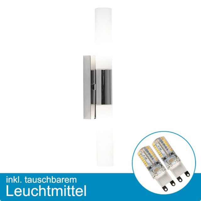 LED Wandleuchte MARINES mit tauschbarem Leuchtmittel G9- 6 Watt- neutralweiss