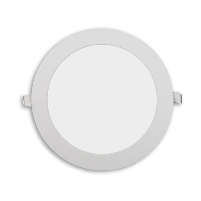 LED Downlight Ultraflach, weiß, 18W, rund, ColorSwitch 3000/3500/4000K, dimmbar