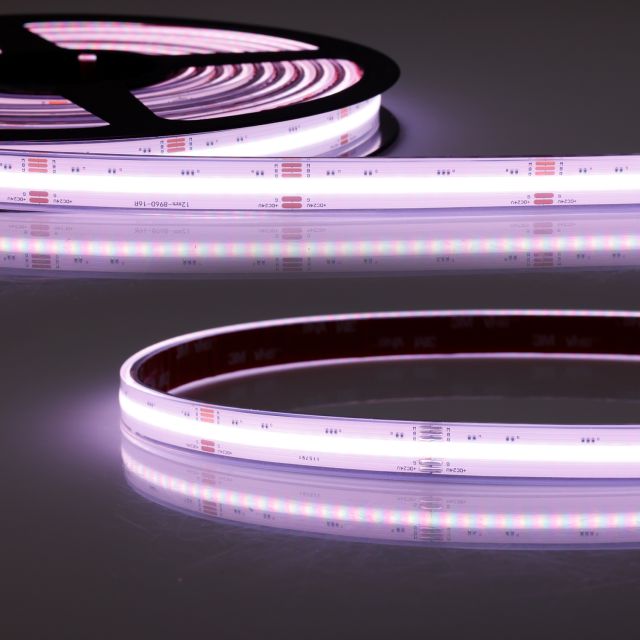 LED Streifen COB Pro, 24V, 14,4W/Meter, RGB, IP68,500cm