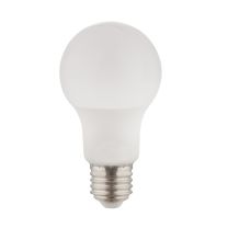 LED Leuchtmittel Aluminium weiß, 1x E27 LED 10670K