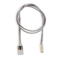 Plug&PlayF male-Stecker zu Kontakt-Kabelanschluss (max. 3A) für 2-pol IP20 Stripes mit Breite 8mm