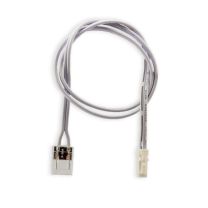 Plug&PlayF male-Stecker zu Kontakt-Kabelanschluss (max 3A) für 2pol IP20 Stripes mit Breite 10mm