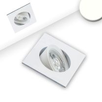 LED Einbauleuchte FLAT68 weiß, eckig, 9W, neutralweiß, dimmbar