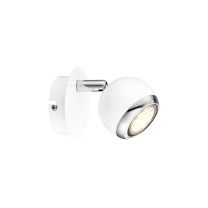 OMAN Strahler Weiß, 1xGU10 LED - Leuchte  GLOBO 57882-1 Modern Weiß GU10 LED