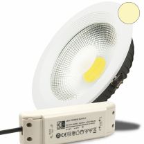 LED Einbaustrahler COB, 30W, weiß, warmweiß