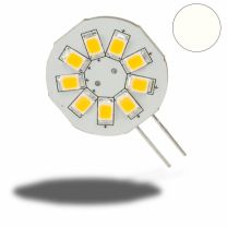 LED Stiftsockellampe G4 9xSMD LEDs, 1,5W,  neutralweiß, Pin seitlich