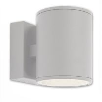 LED Wandlampe für den Außenbereich in Silber, max. 2xGX53
