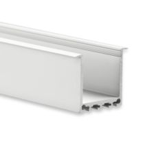 LED Einbauprofil Maxi 24 Aluminium eloxiert, 200cm