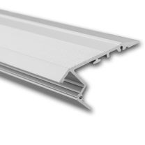LED Treppenstufenprofil, Aluminium eloxiert, 2 Meter