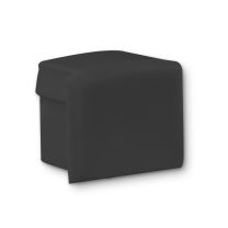 Endkappe schwarz für Profil Mini 10, 1 STK