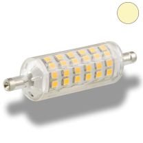 Retro R7S LED Stablampe, 5 Watt, 72xSMD, warmweiß, 78mm, dimmbar