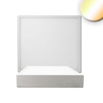 LED PRO Deckenleuchte weiss, 24W, 225x225mm, ColorSwitch 2700|3000|4000K, dimmbar