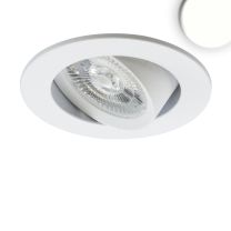 LED Einbauleuchte FLAT68 MiniAMP weiß, rund, 8W, 24V DC, neutralweiß, nicht dimmbar