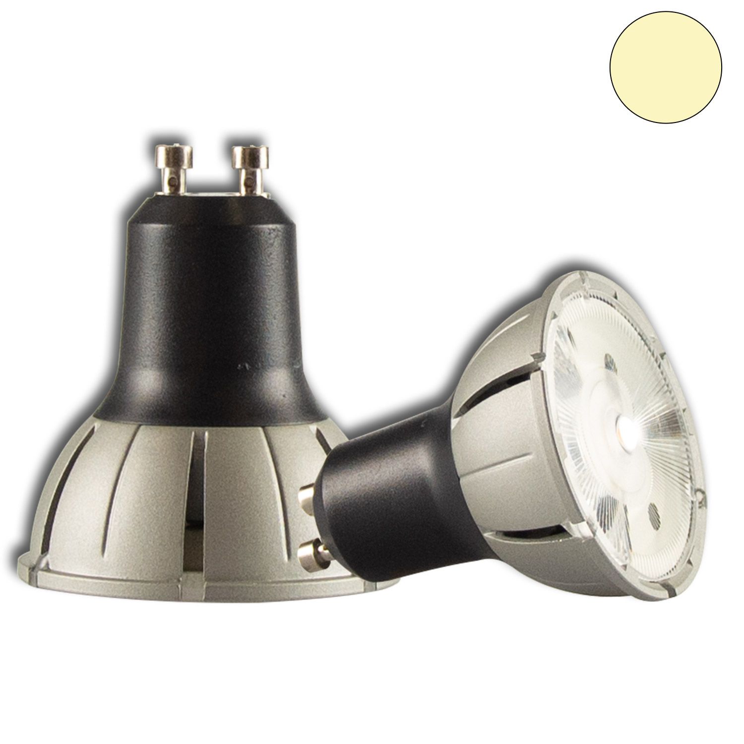 Lucide FOCUS Einbaustrahler Set – 3 Stück, Dimmbar, GU10, 3x5W, 3000K Warmweiß, Ø 8,1 Cm, Weiß – Für Decke & Wandbeleuchtung
