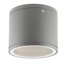 LED Außenleuchte in Silber, IP54, GX53