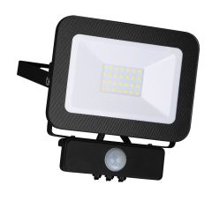 LED Fluter Strahler 20W mit Bewegungssensor/Helligkeitssensor, neutralweiß, sch