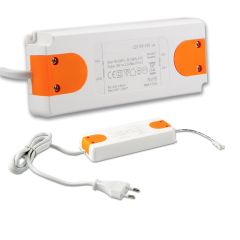 LED Trafo Plug&Play-F 24V/DC, 0-50W