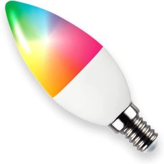 LED E14 RGB-CCT 5in1 TUYA WIFI Smart LED Birne