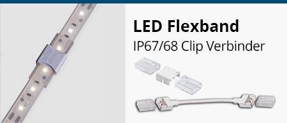 Flexband IP67-68 Clip Verbinder
