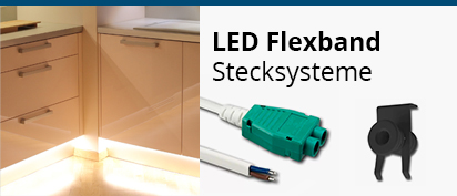LED Flexband Stecksysteme